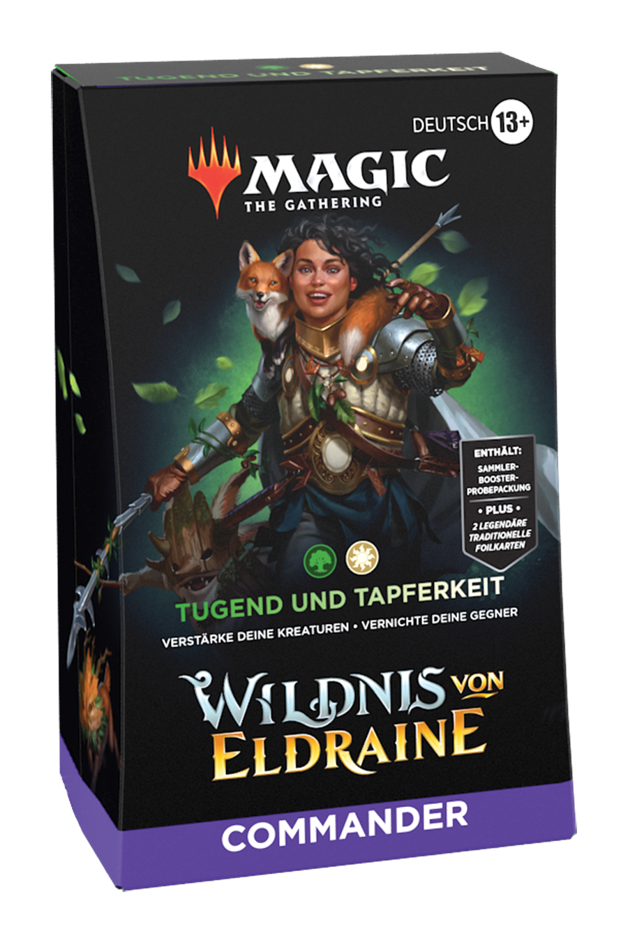 Magic: The Gathering - Die Wildnis von Eldraine - Commander Deck - Tugend und Tapferkeit