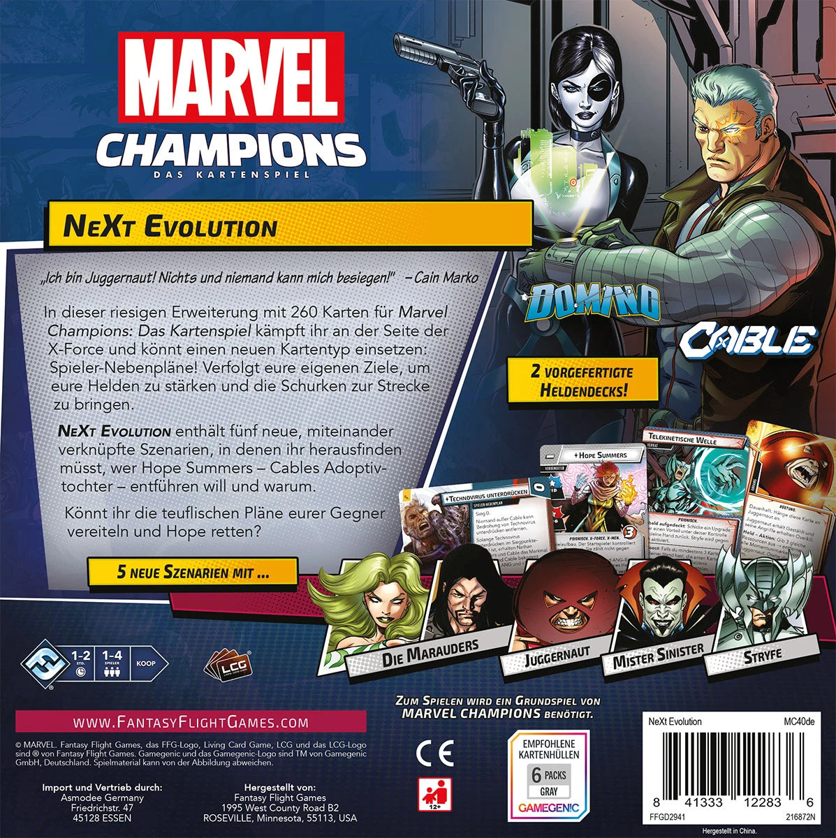 Marvel Champions: Das Kartenspiel - NeXt Evolution