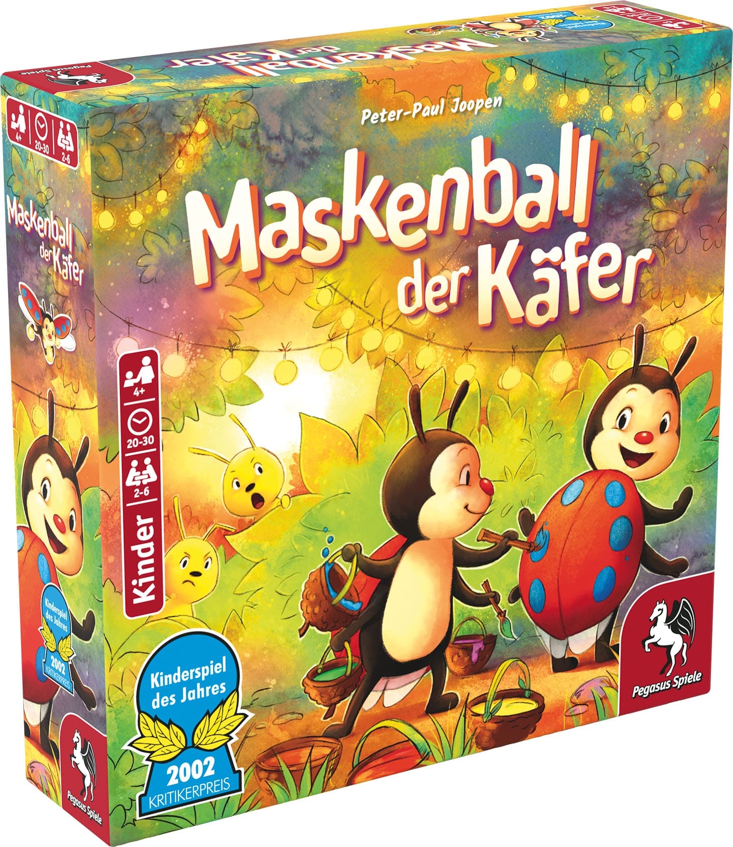 Kinderspiel Maskenball der Käfer Cover