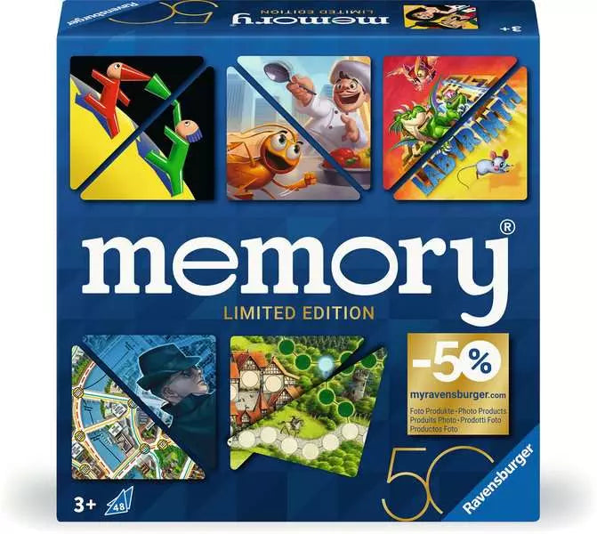 Kinderspiel Memory - 50 Jahre blaues Dreieck Cover