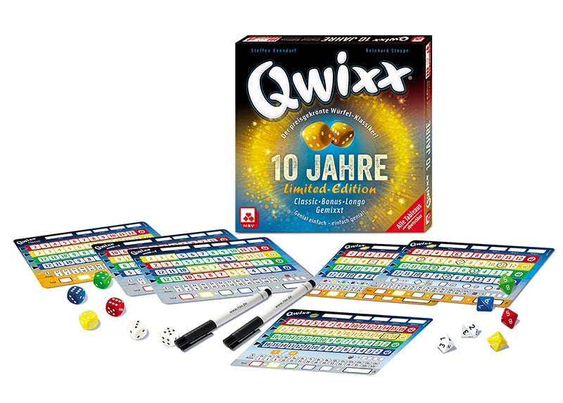 Qwixx - 10 Jahre Jubiläumsedition