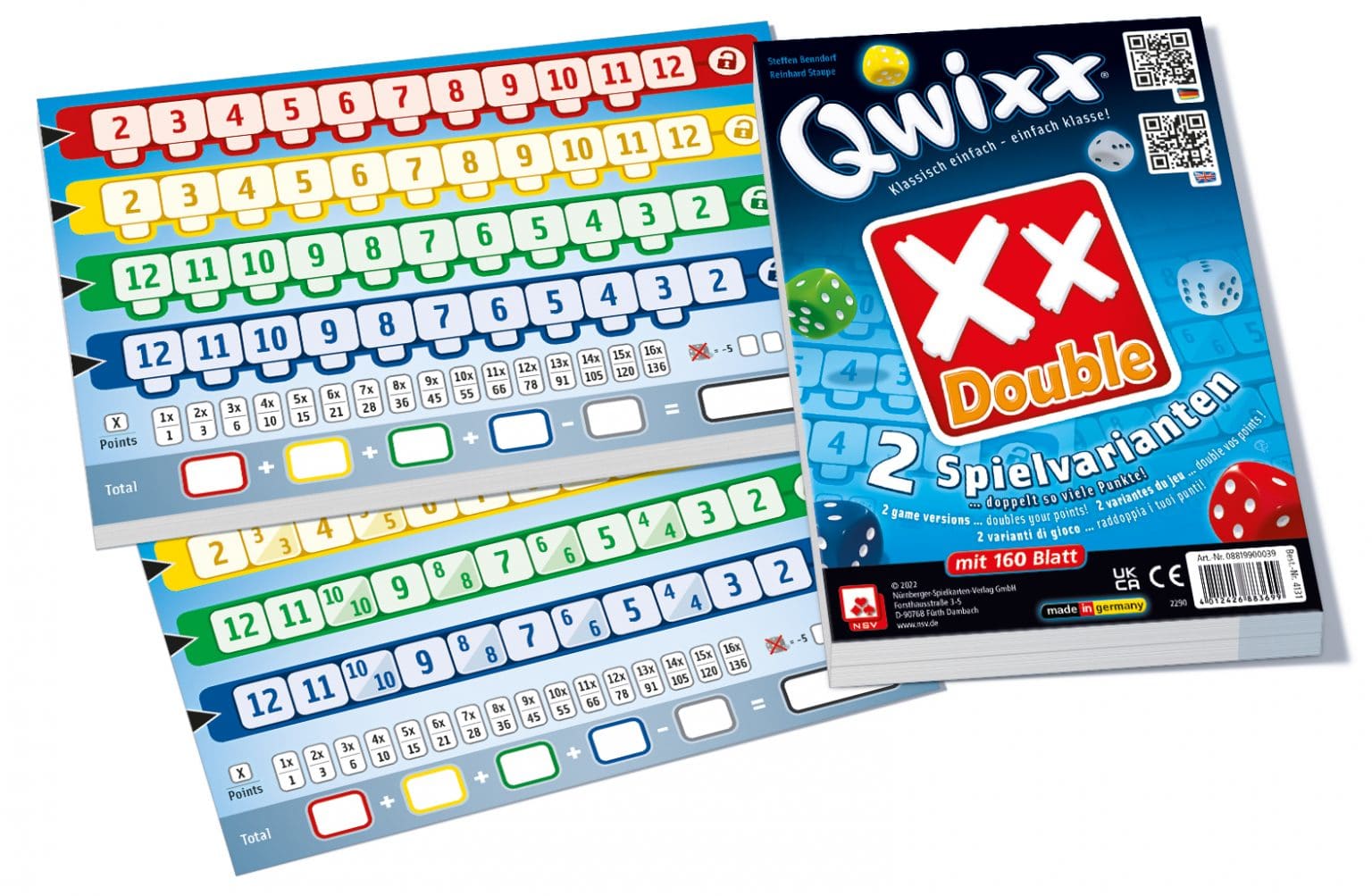 Qwixx Double - Zusatzblock