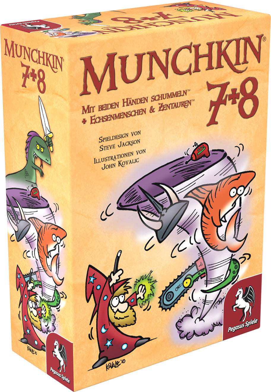 Kartenspiel Munchkin 7+8 Cover