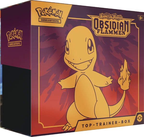 Pokémon - Karmesin & Purpur: Obsidian Flammen - Top-Trainer-Box