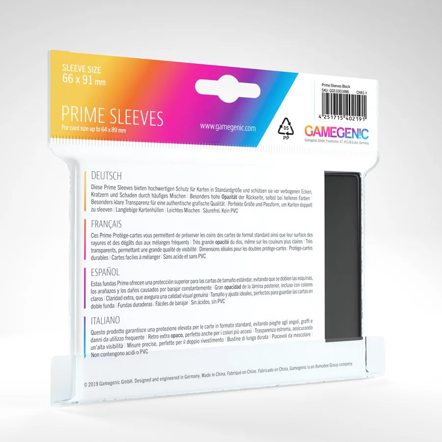 PRIME Sleeves - Standard Size 66x91 mm