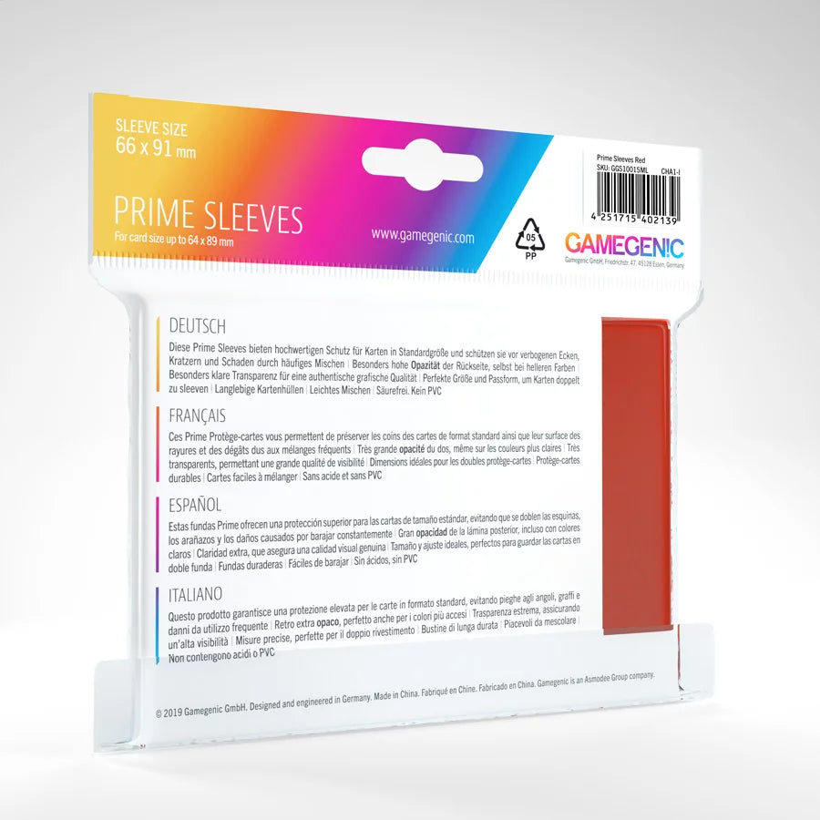 PRIME Sleeves - Standard Size 66x91 mm