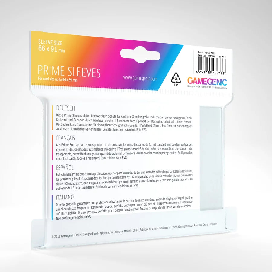 PRIME Sleeves - Standard Size 66x91 mm