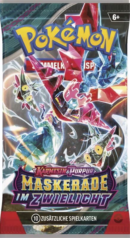 Pokémon KP06 - Maskerade im Zwielicht - Booster Cover