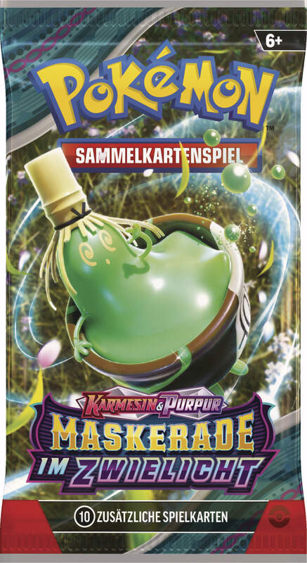 Pokémon KP06 - Maskerade im Zwielicht - Booster Cover