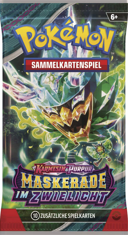 Pokémon KP06 - Maskerade im Zwielicht - Booster Cover