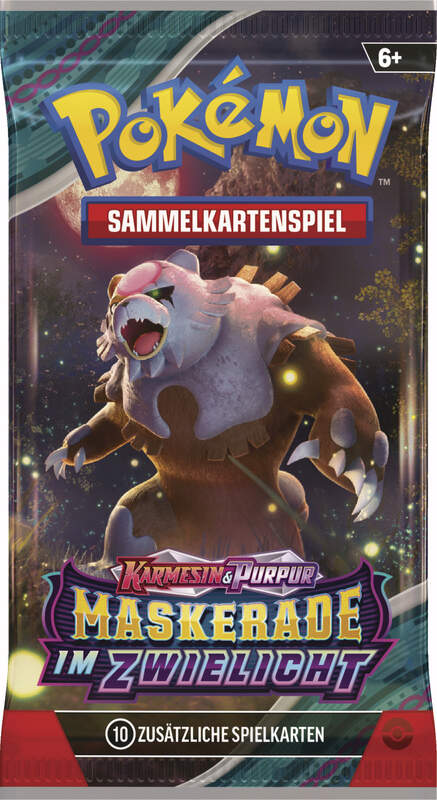 Pokémon KP06 - Maskerade im Zwielicht - Booster Cover