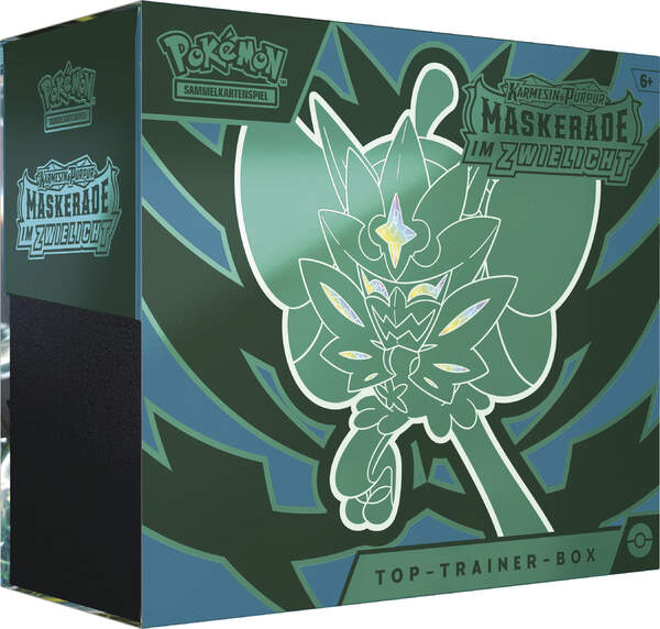 Pokémon KP06 - Maskerade im Zwielicht - Top-Trainer Box Cover