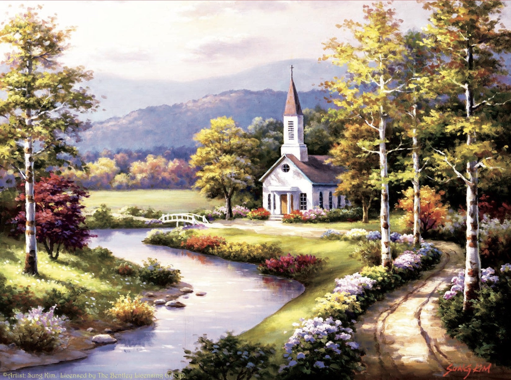 Country Chapel | Puzzle 1000 Teile
