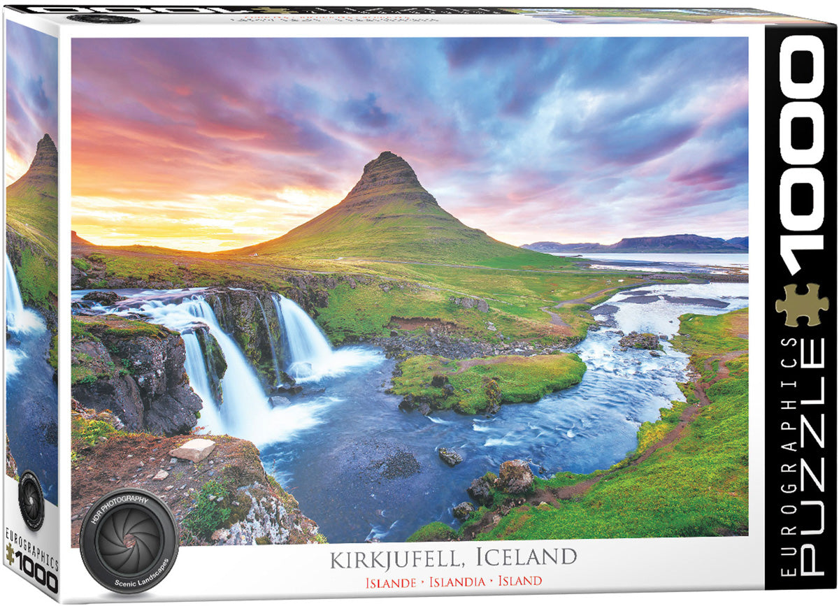 Island Kirkjufell Berg | Puzzle 1000 Teile