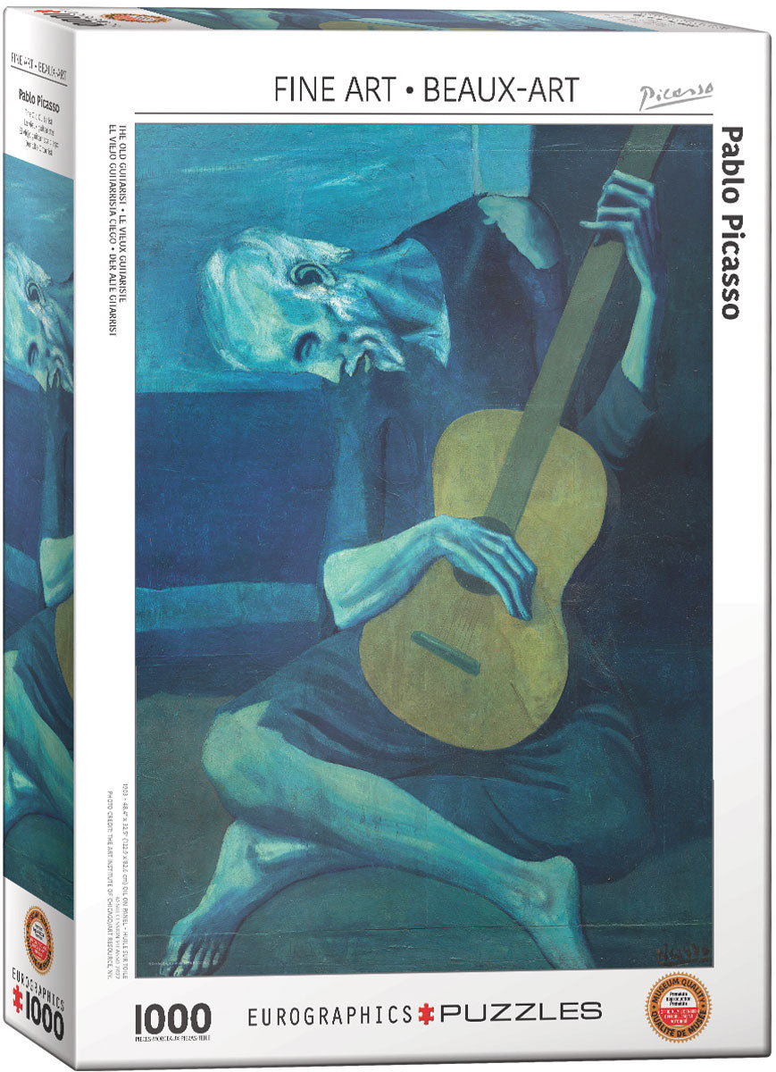 Pablo Picasso - Der alte Gitarrist | Puzzle 1000 Teile