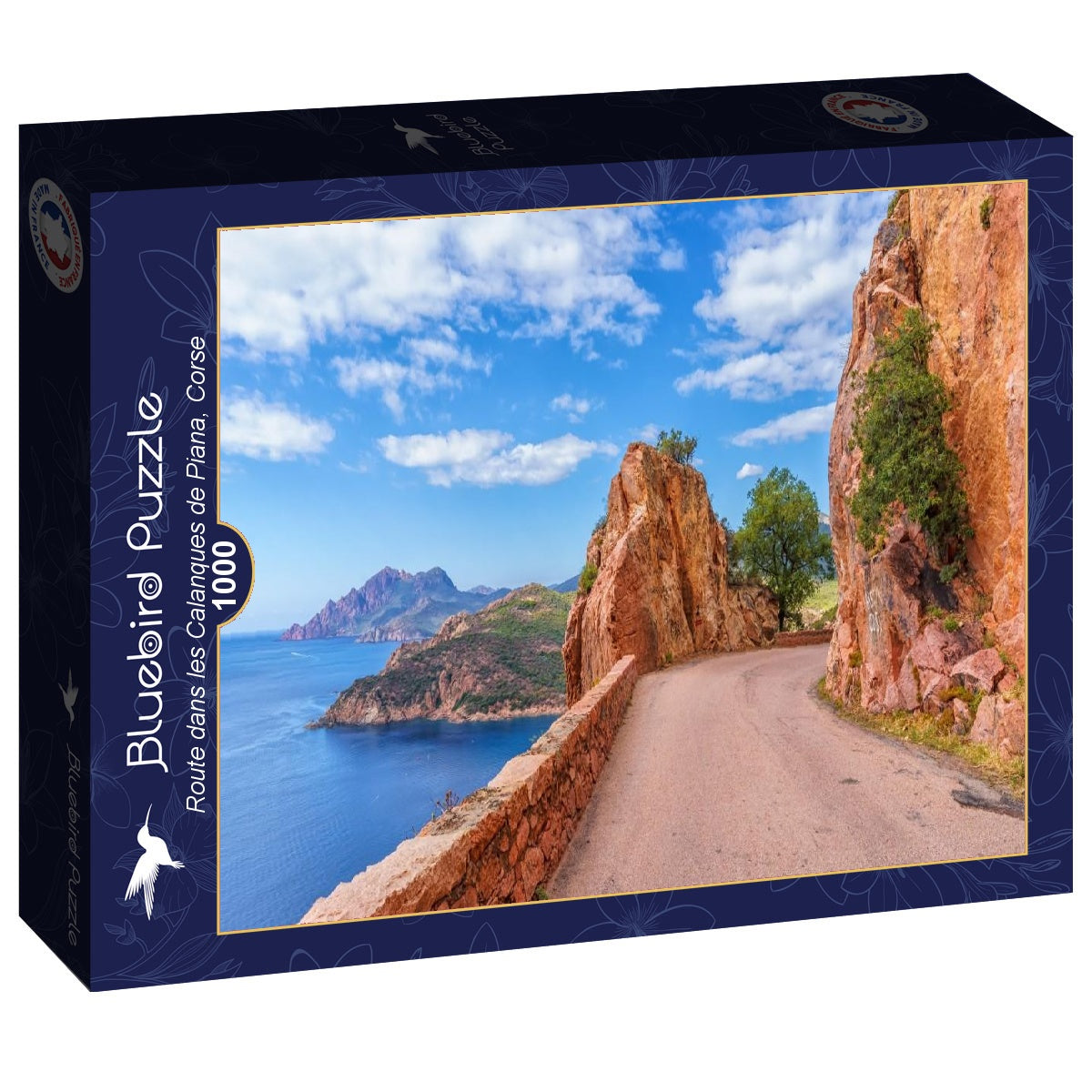 Route dans les Calanques de Piana, Corse |  Puzzle 1000 Teile