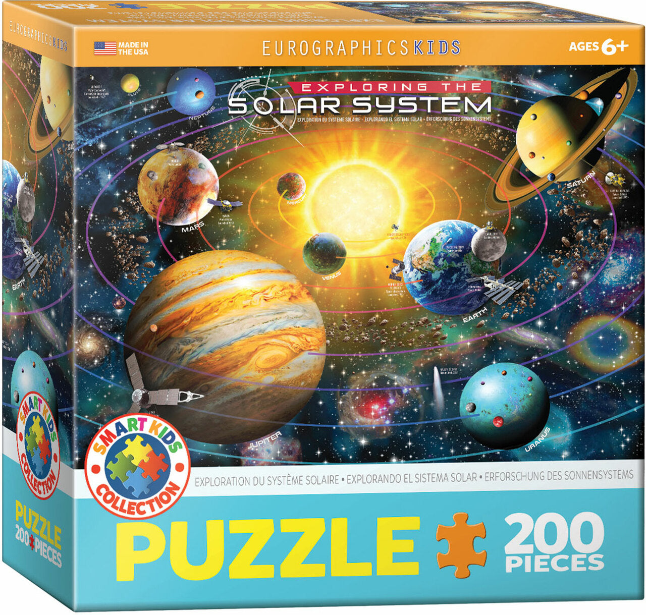 Exploring the Solar System | Puzzle 200 XXL-Teile