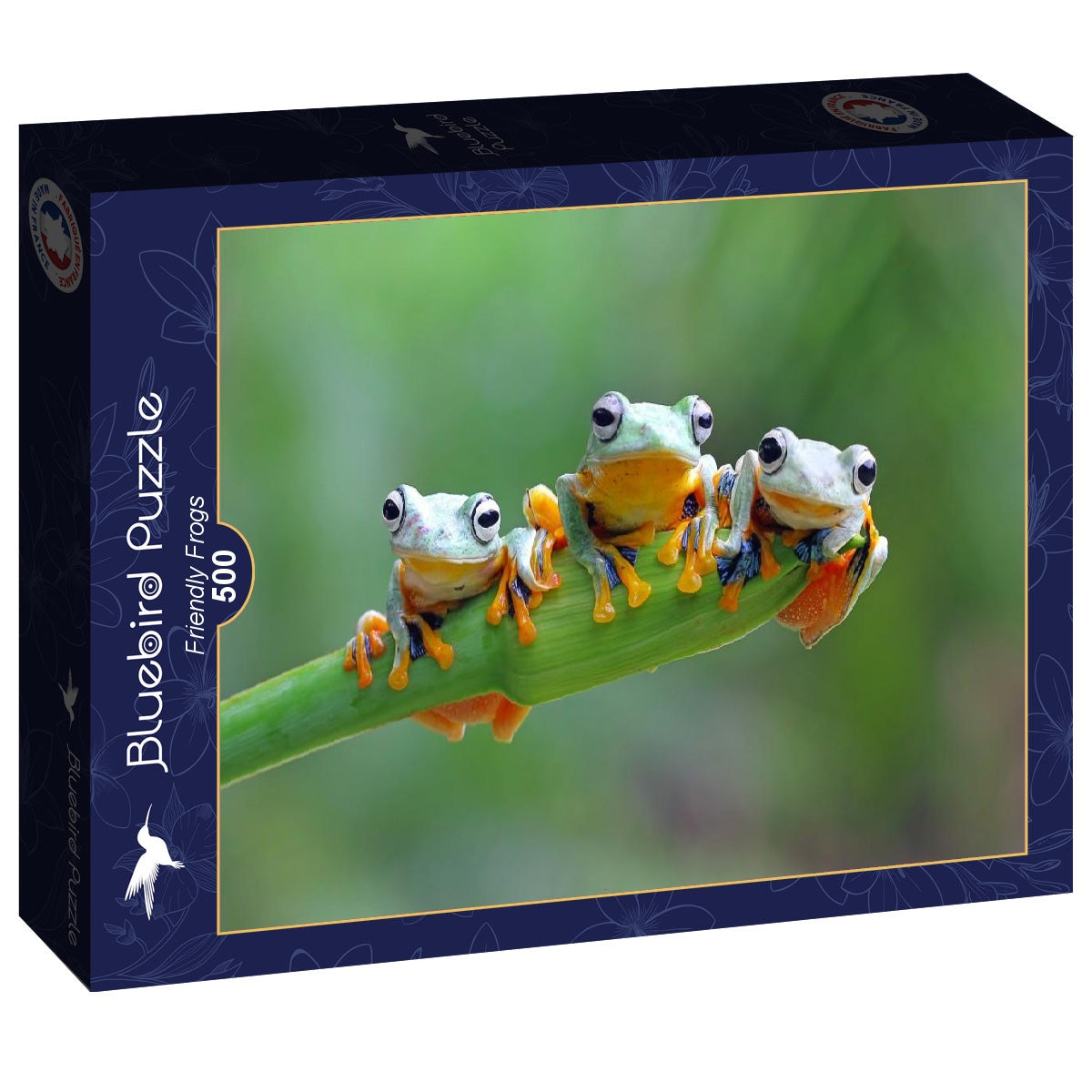Friendly Frogs |  Puzzle 500 Teile