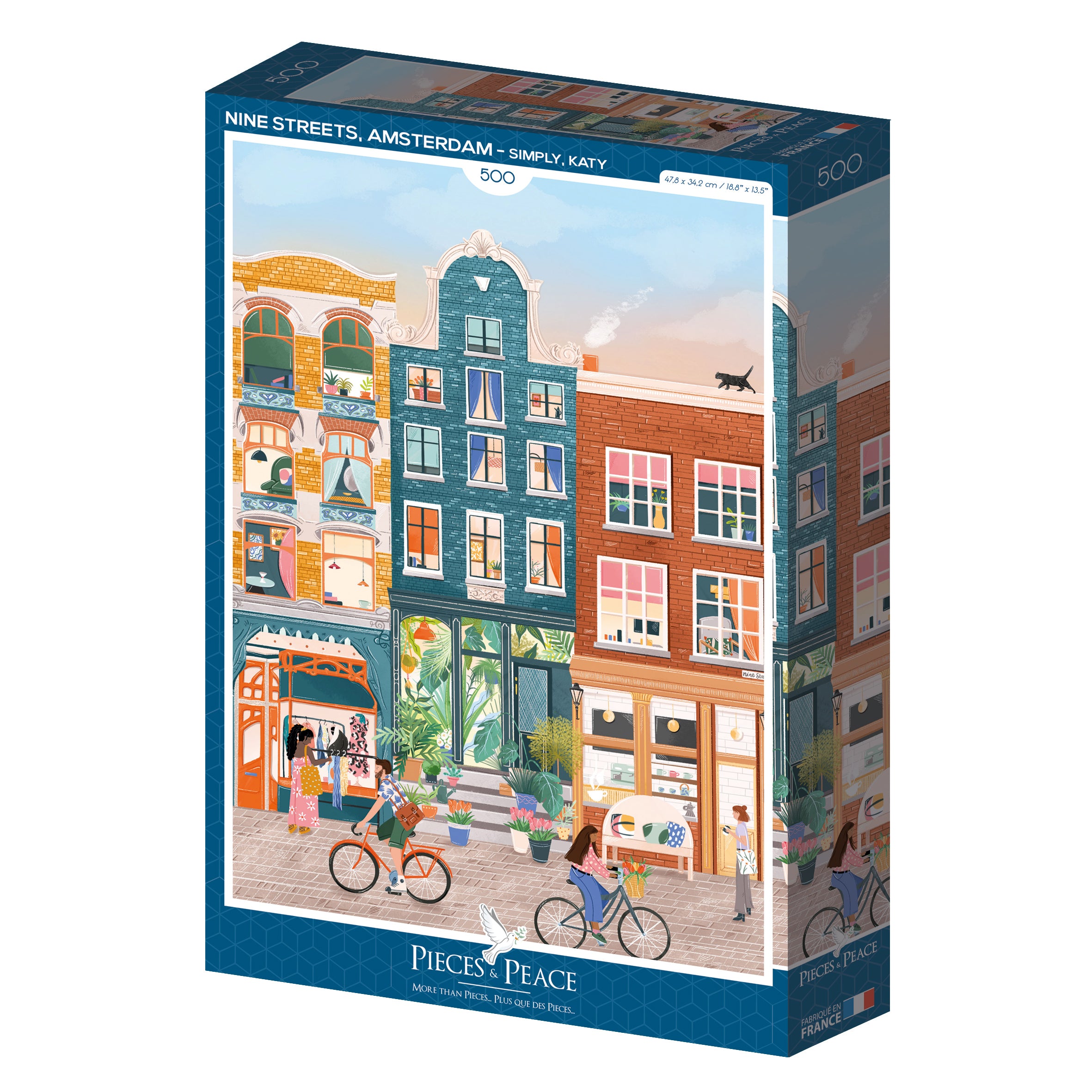 Nine Streets, Amsterdam | Puzzle 500 Teile