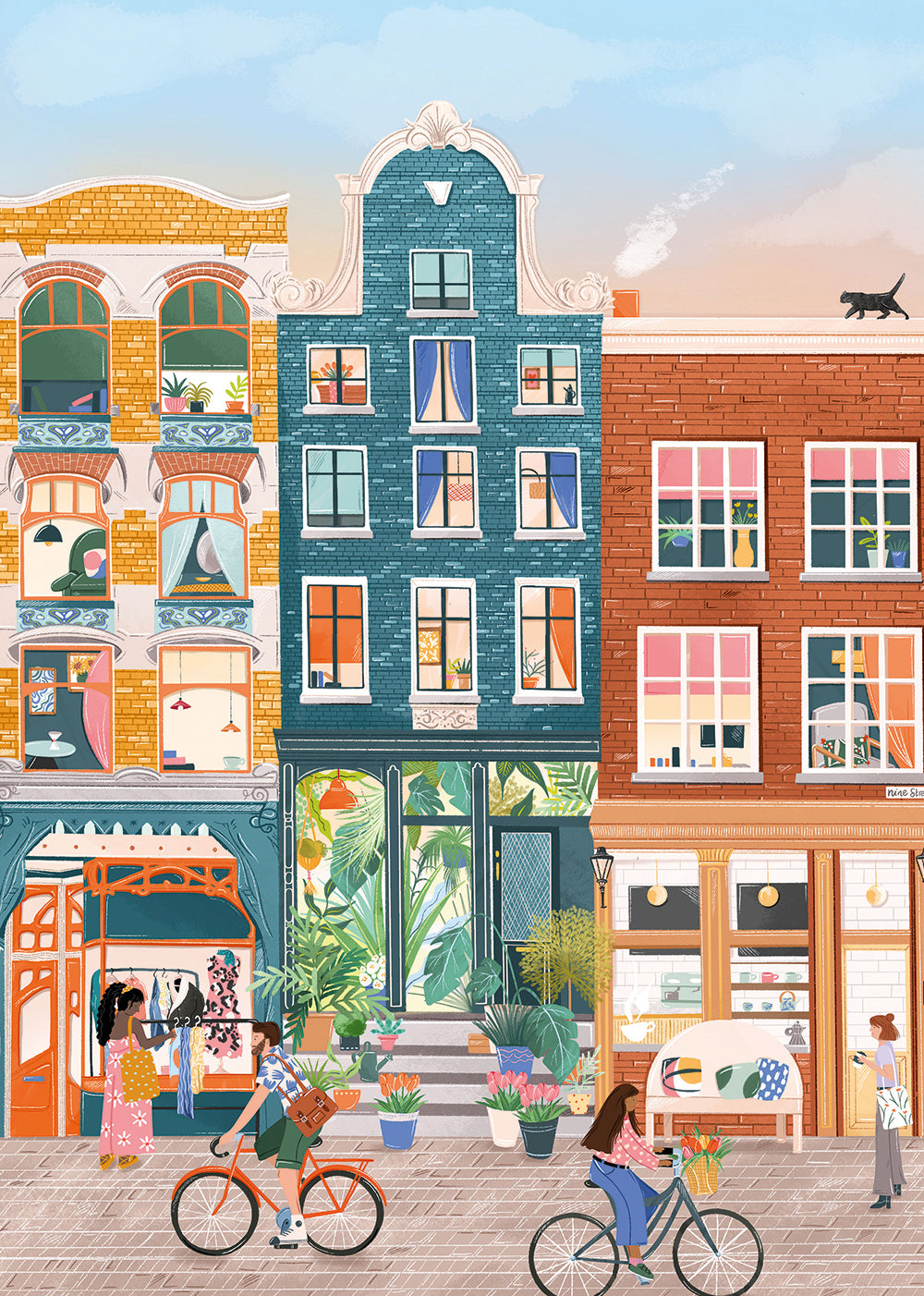 Nine Streets, Amsterdam | Puzzle 500 Teile