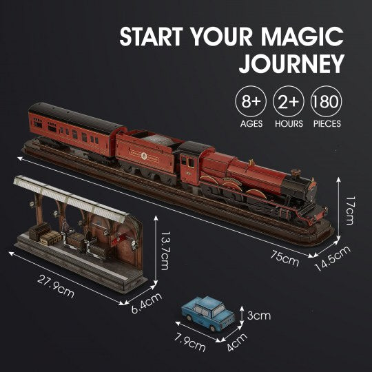 Puzzle - 3D Harry Potter - Hogwarts Express Set 180 Teile