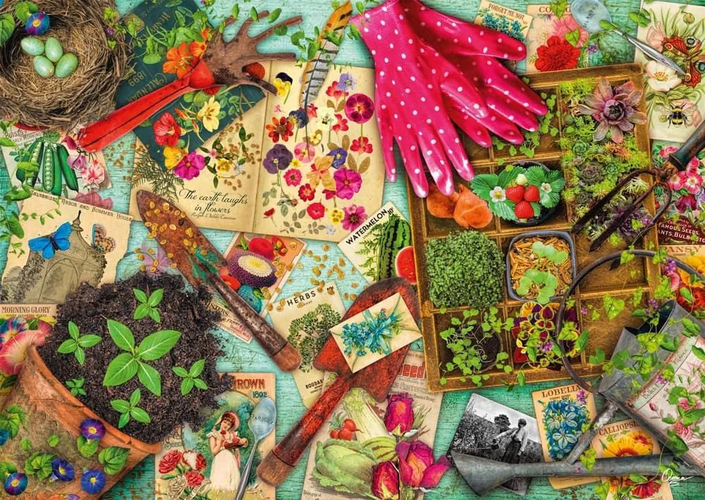 Aimee Stewart: Aufgetischt - Alles für den Garten | Puzzle 1000T