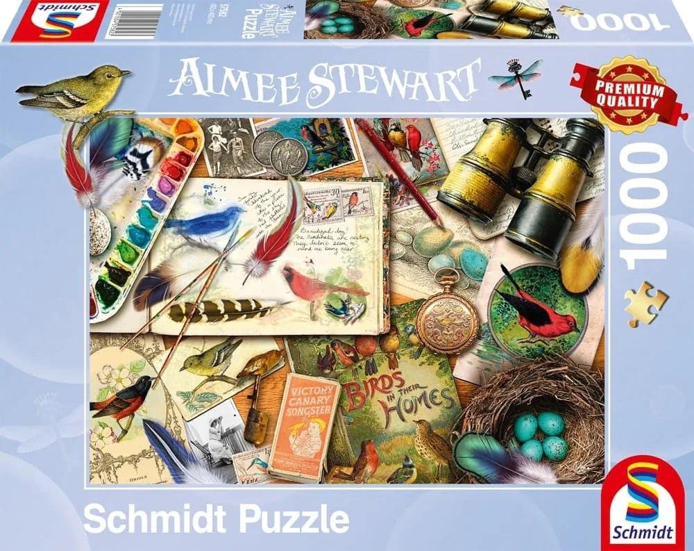 Aimee Stewart: Aufgetischt - Vogelbeobachtung | Puzzle 1000T