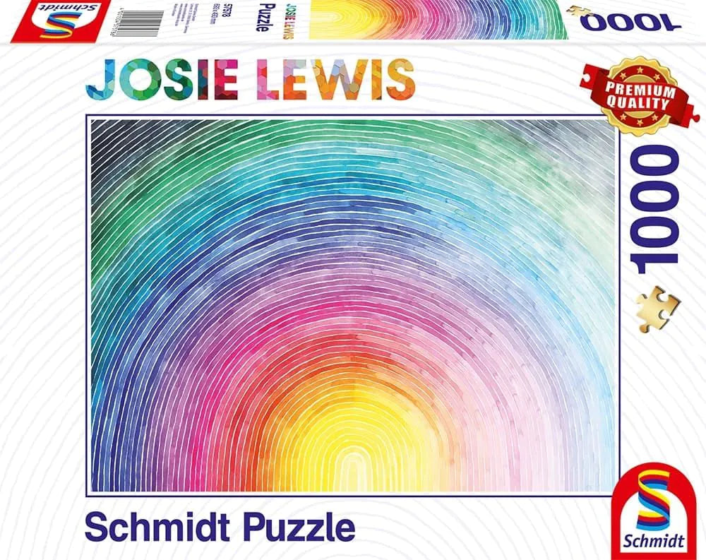 Josie Lewis: Aufgehender Regenbogen | Puzzle 1000T