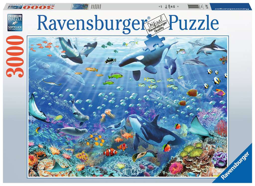 Puzzle - Bunter Unterwasserspaß 3000 Teile