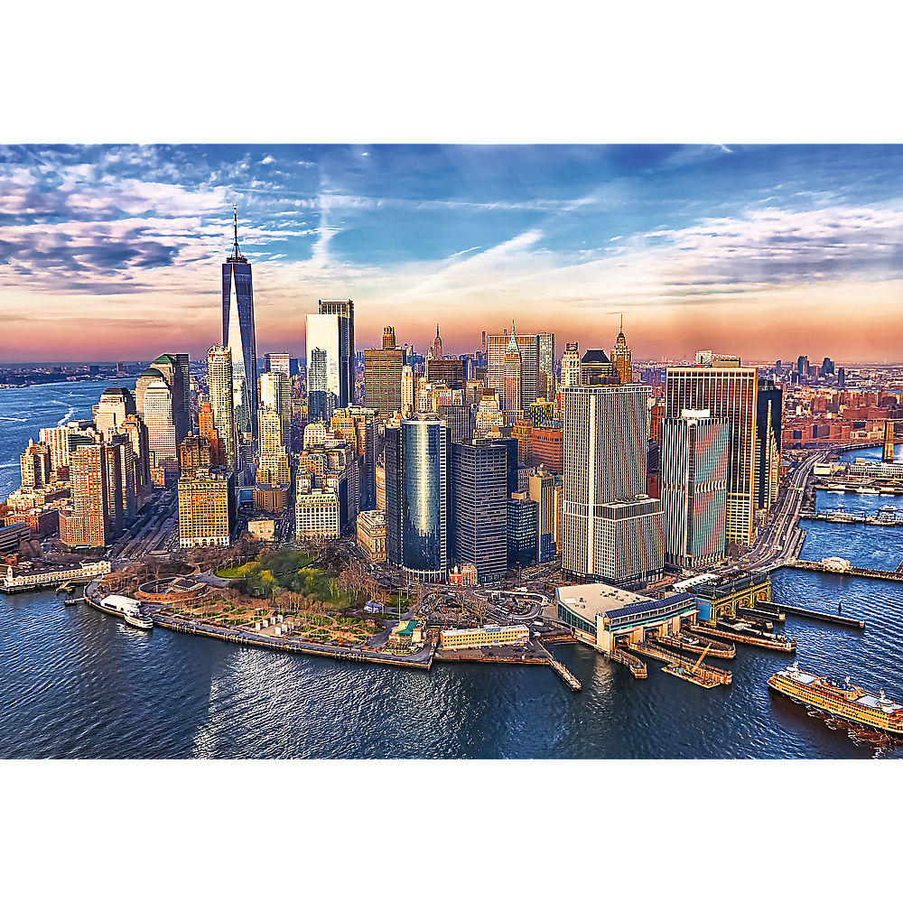 Puzzle - City Scape: Manhattan, New York, USA 1500 Teile