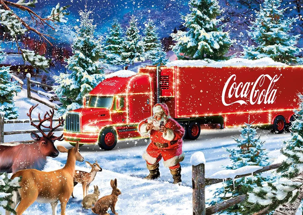 Coca Cola Christmas Truck | Puzzle 1000T