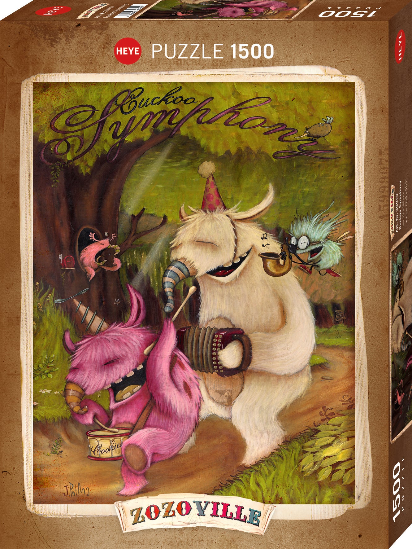 Puzzle - Cuckoo Symphony - Zozoville 1500 Teile