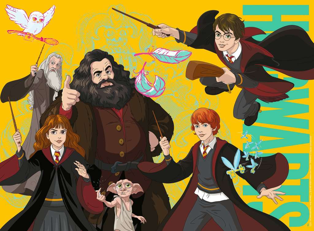 Puzzle - Der junge Zauberer Harry Potter 100 Teile XXL