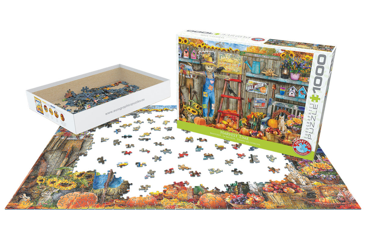 Puzzle - Erntezeit 1000 Teile Inhalt