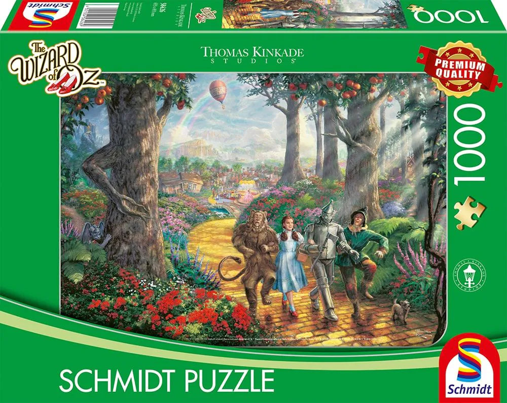 Puzzle - Thomas Kinkade: The Wizard of Oz - Follow the Yellow Brick Road 1000 Teile