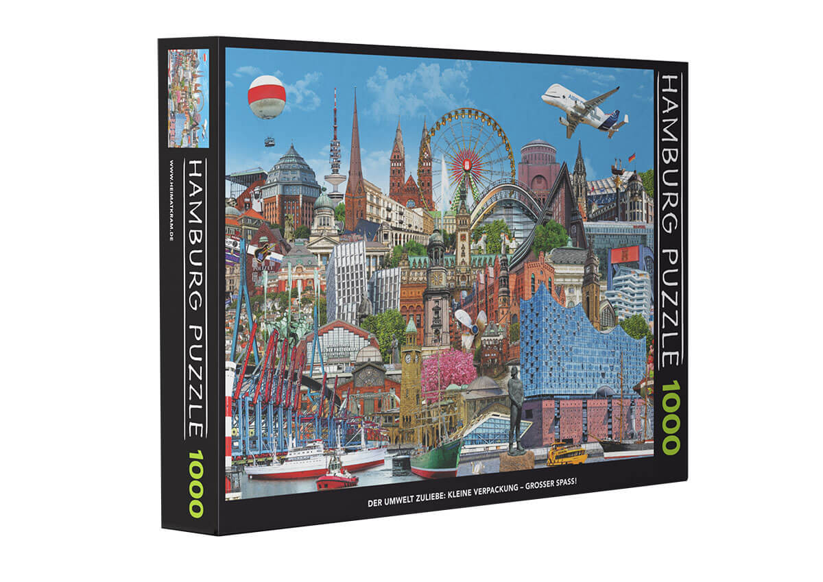 Puzzle - Hamburg 1000 Teile Cover