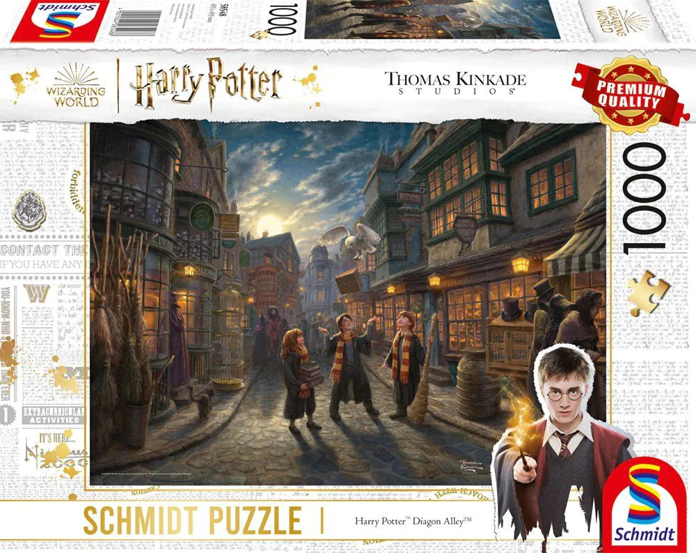 Puzzle - Harry Potter Diagon Alley 1000 Teile Cover