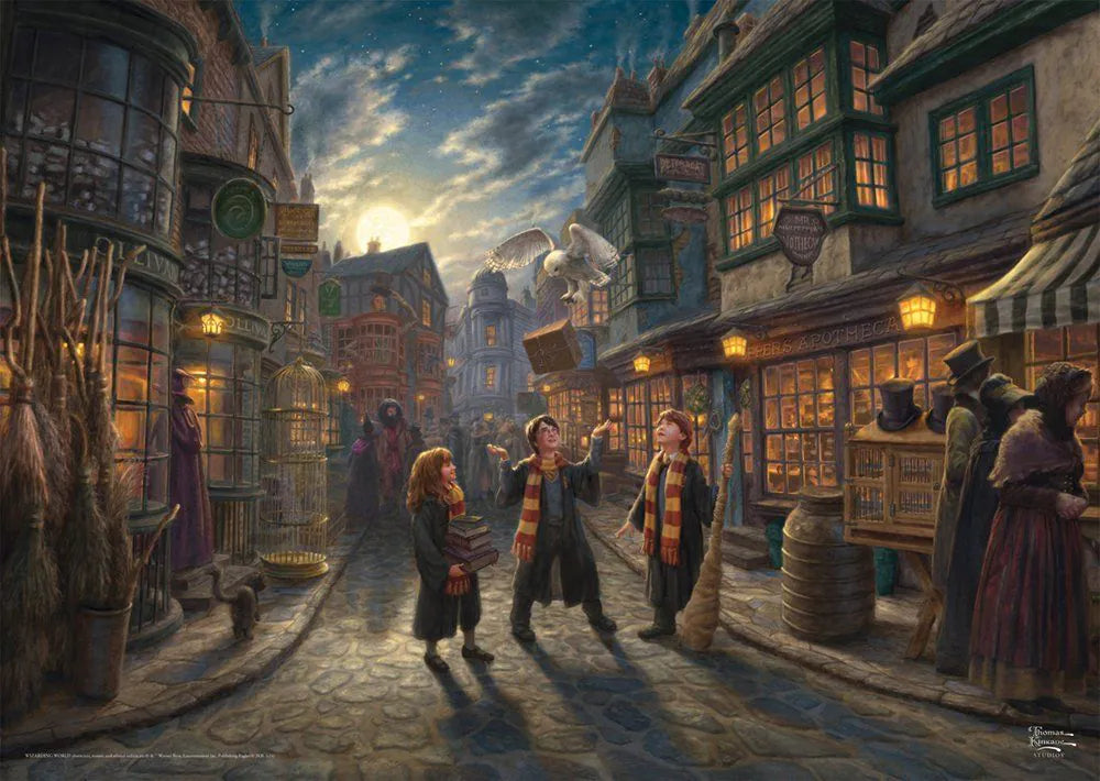 Puzzle - Harry Potter Diagon Alley 1000 Teile Bild