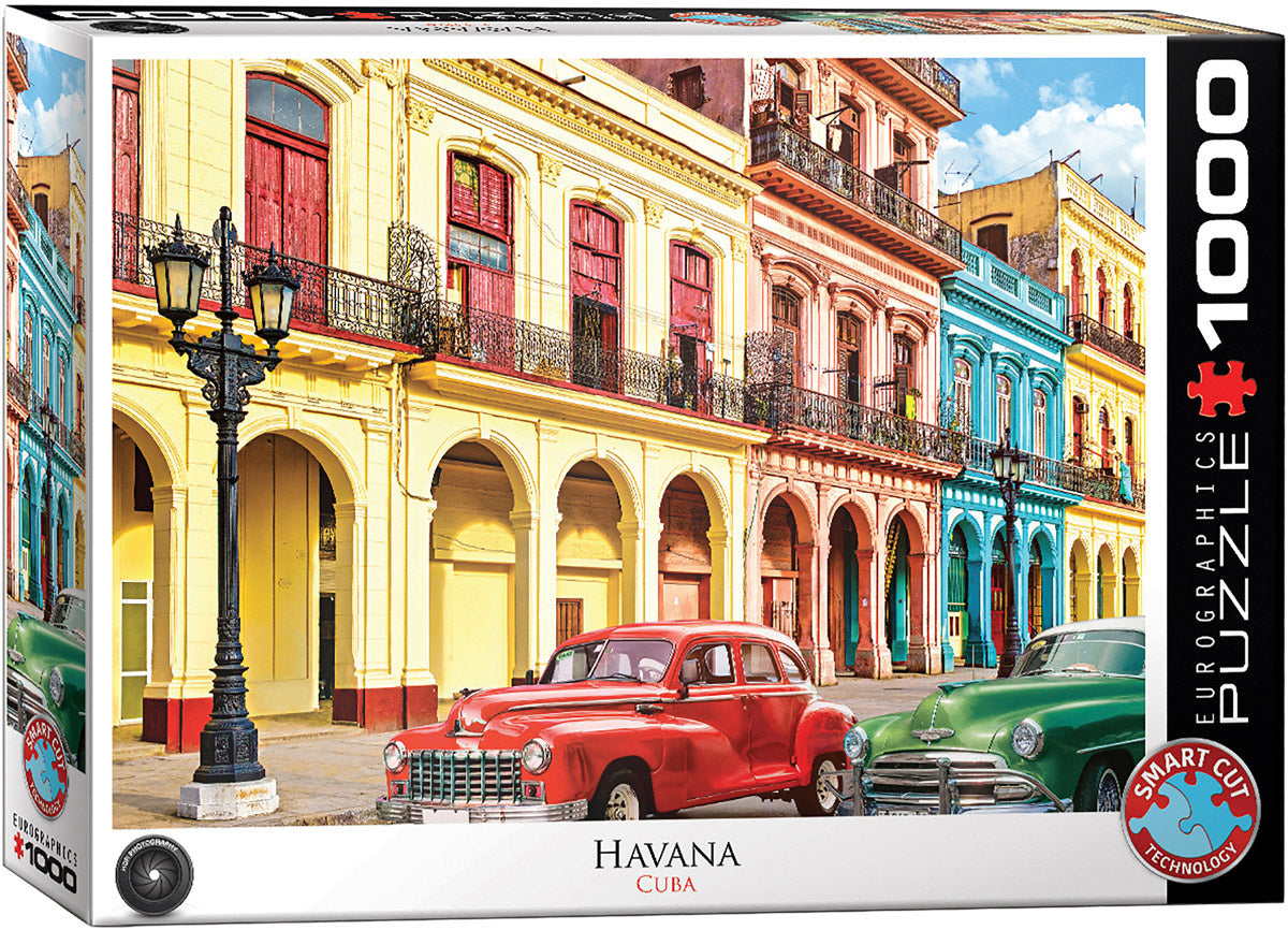 Puzzle - Havana, Cuba 1000 Teile Cover