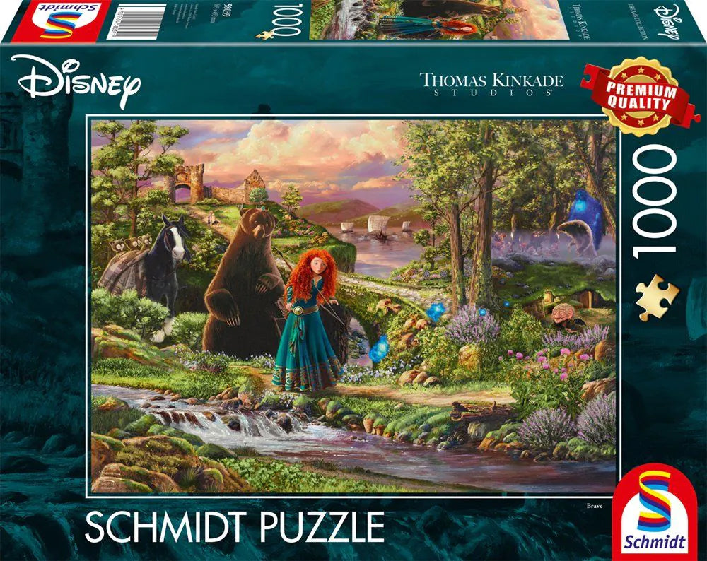 Puzzle - Disney - Brave Merida 1000 Teile Cover