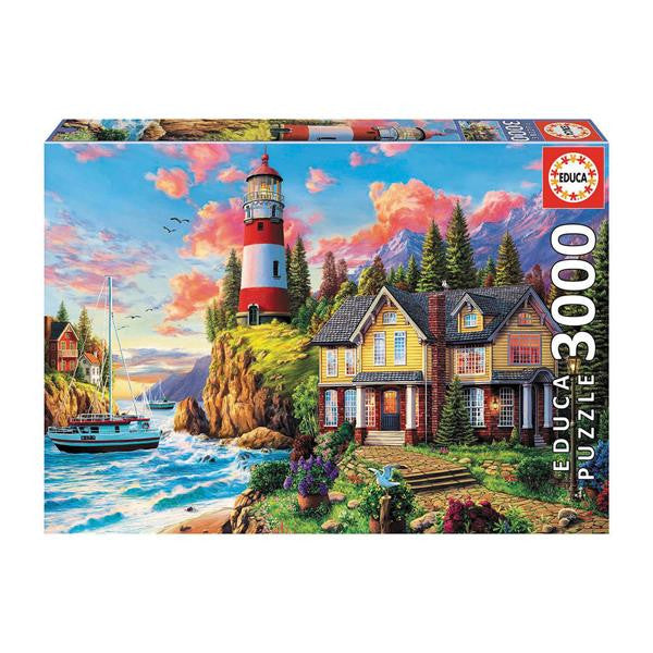 Puzzle - Leuchtturm 3000 Teile