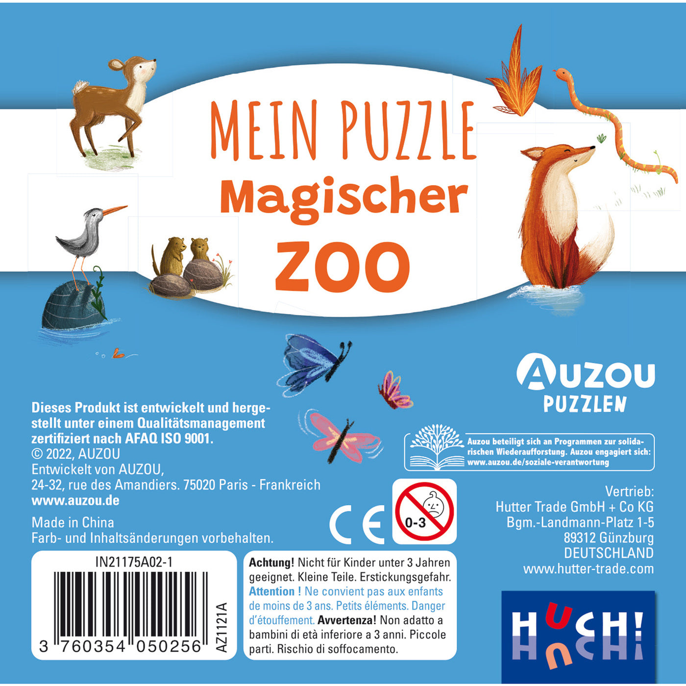 Puzzle - Mein Puzzle - Magischer Zoo 54 Teile