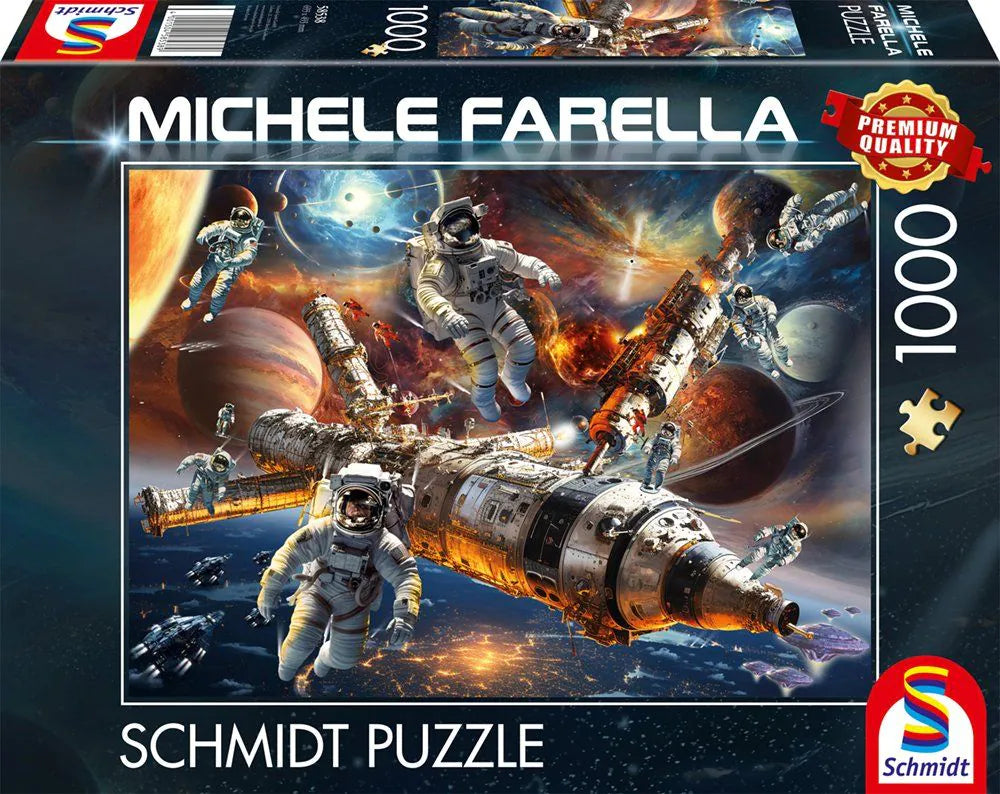 Puzzle - Michele Farella: Magische Sternenwelten 1000 Teile Cover