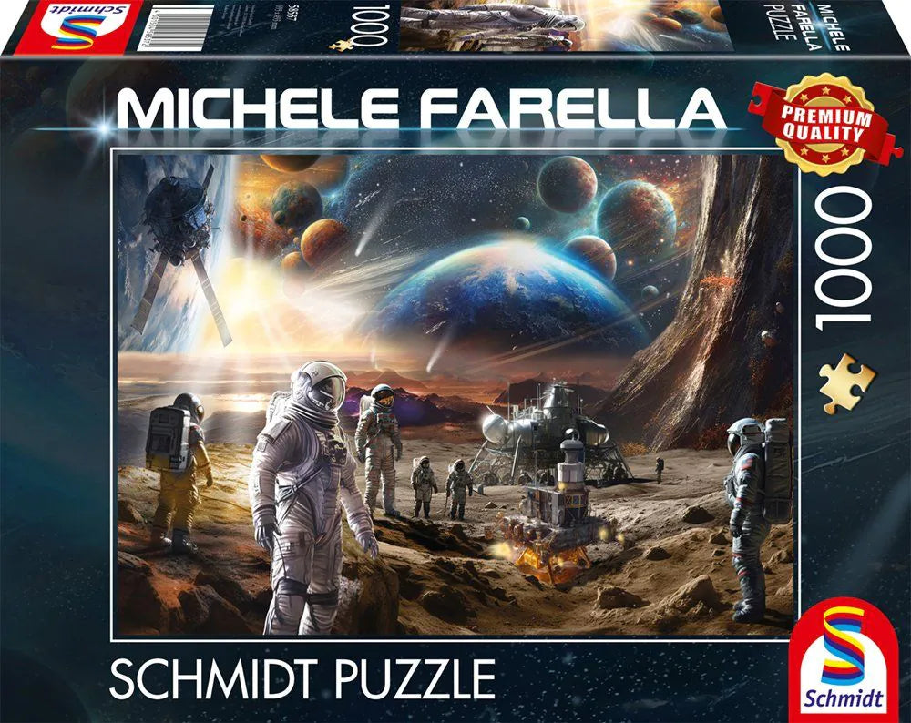 Puzzle - Michele Farella: Unendliche Welten 1000 Teile Cover