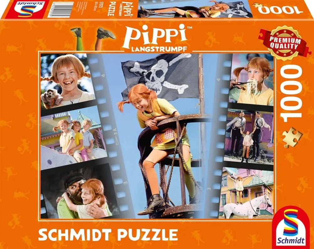 Pippi Langstrumpf: Sei frech und wild und wunderbar | Puzzle 1000T