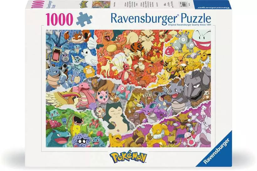 Puzzle - Pokémon Abenteuer 1000 Teile Cover