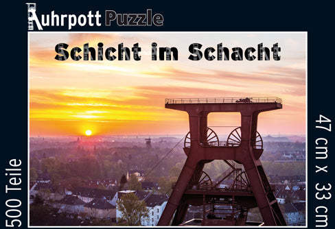 Puzzle - Ruhrpott - Schicht im Schacht 500 Teile