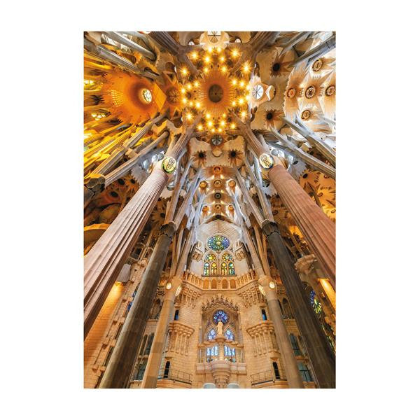 Puzzle - Sagrada Familia Kirchendecke 1000 Teile