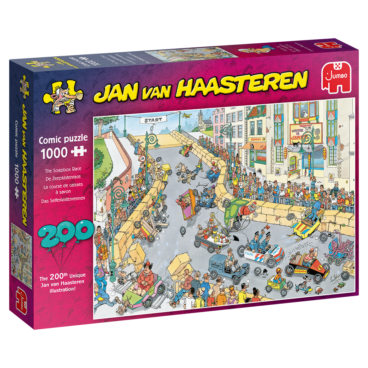 Puzzle - Seifenkistenrennen (van Haasteren) 1000 Teile