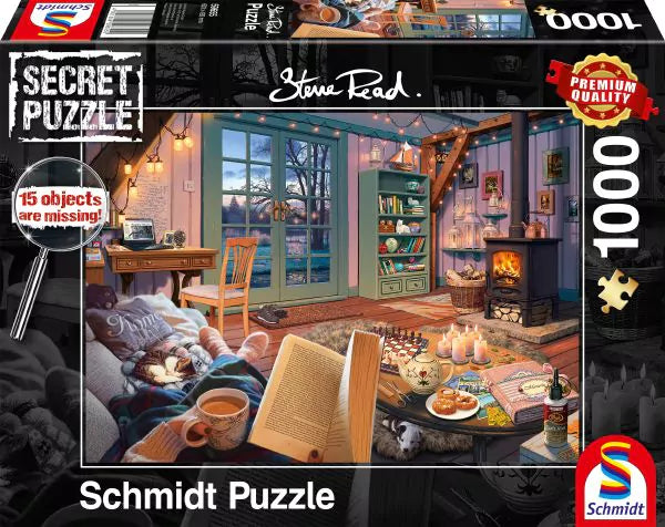 Steve Read - Secret Puzzle: Im Ferienhaus | Puzzle 1000T